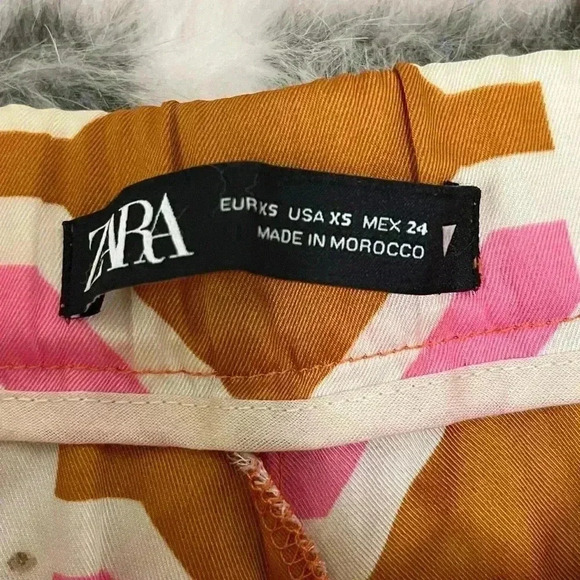 ZARA Pijama style trousers pants BLOGGERS FAV sz XS - Picture 6 of 9